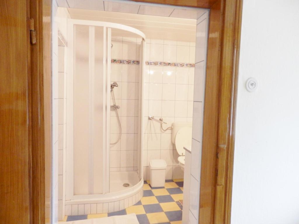 Koupelna v ubytování Ferienwohnungen Strohmayerhof