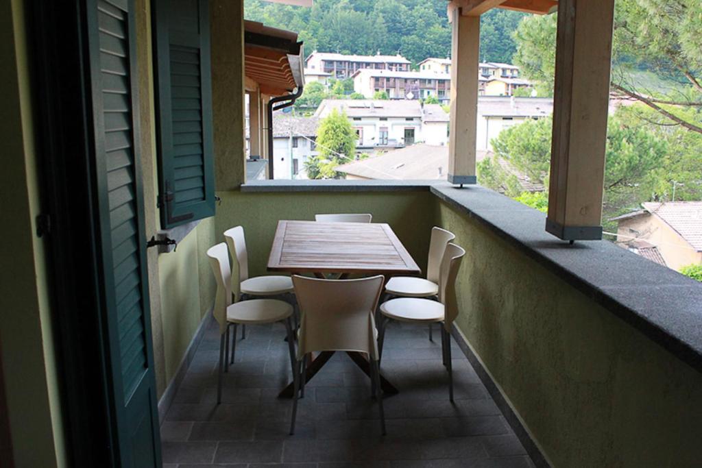 Balkón nebo terasa v ubytování Residence Elettra