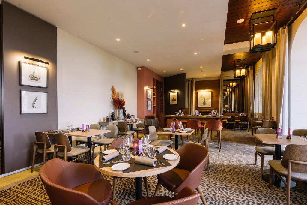 Posezení v ubytování Hôtel Ermitage