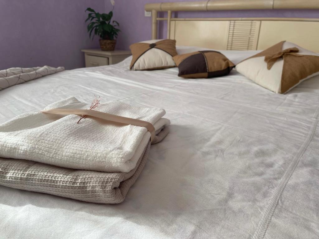 Postel nebo postele na pokoji v ubytování Chambre d'hôte