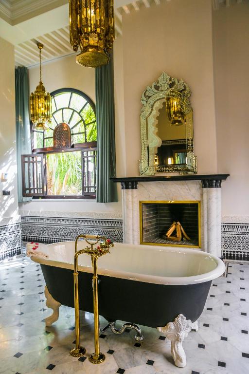 Koupelna v ubytování Riad Fes - Relais & Châteaux