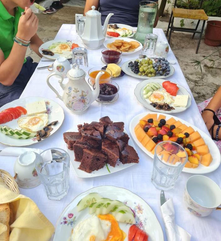 Jídlo v bed and breakfast nebo okolí