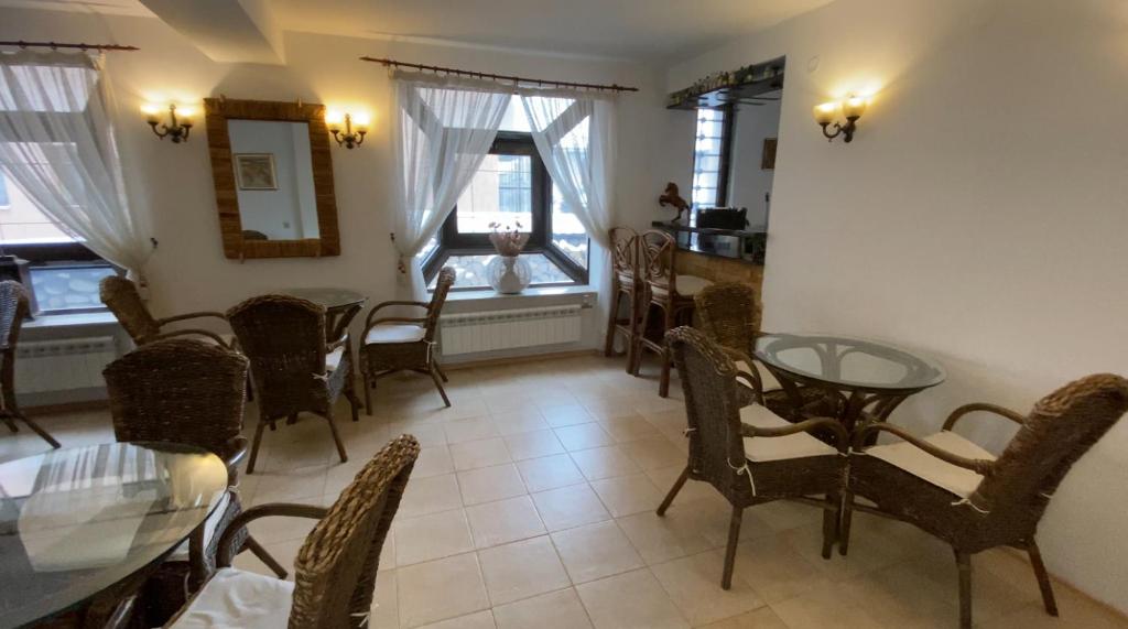 Posezení v ubytování Aneli Hotel