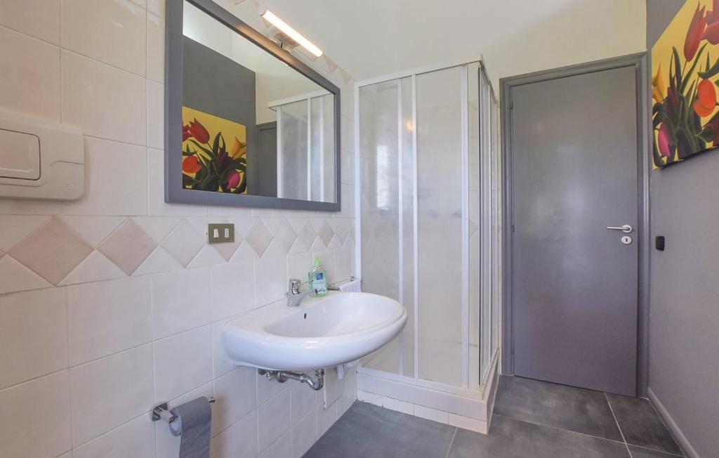 Kúpeľňa v ubytovaní Appartamenti Villa Ortensia