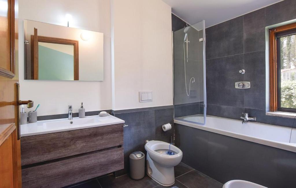 Kúpeľňa v ubytovaní Appartamenti Villa Ortensia