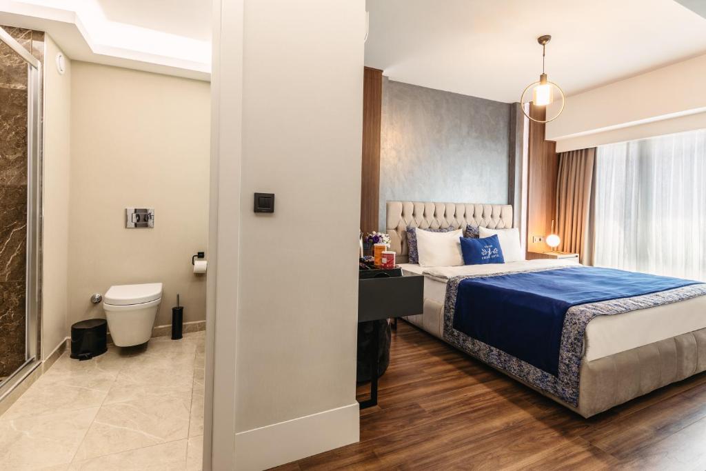Postel nebo postele na pokoji v ubytování Union Hotel Port