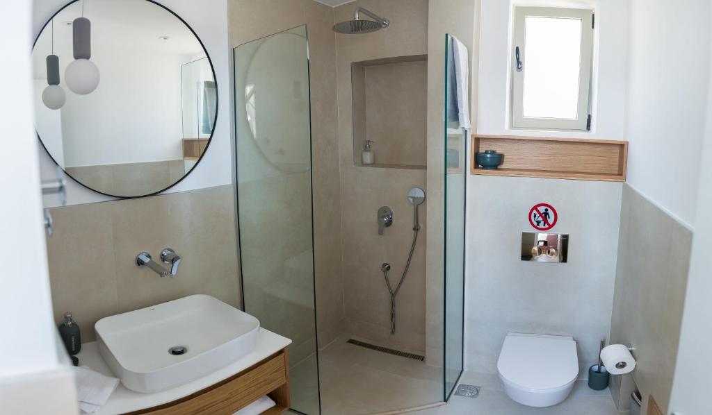 Kúpeľňa v ubytovaní ArtHill eco villas