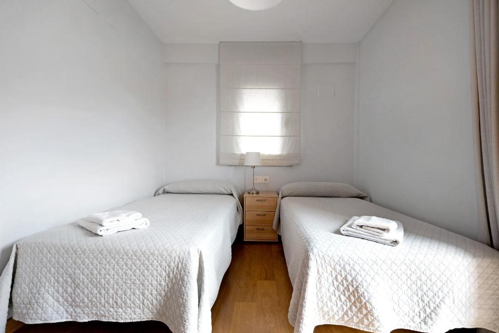 Postel nebo postele na pokoji v ubytování Villa View Grand