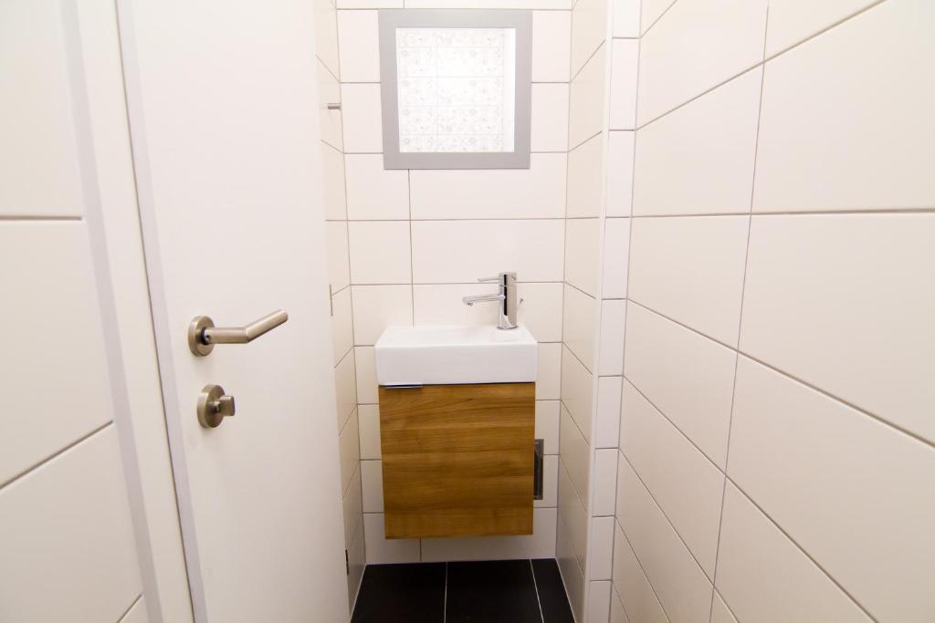 Koupelna v ubytování Zagreb Deluxe Apartment L2
