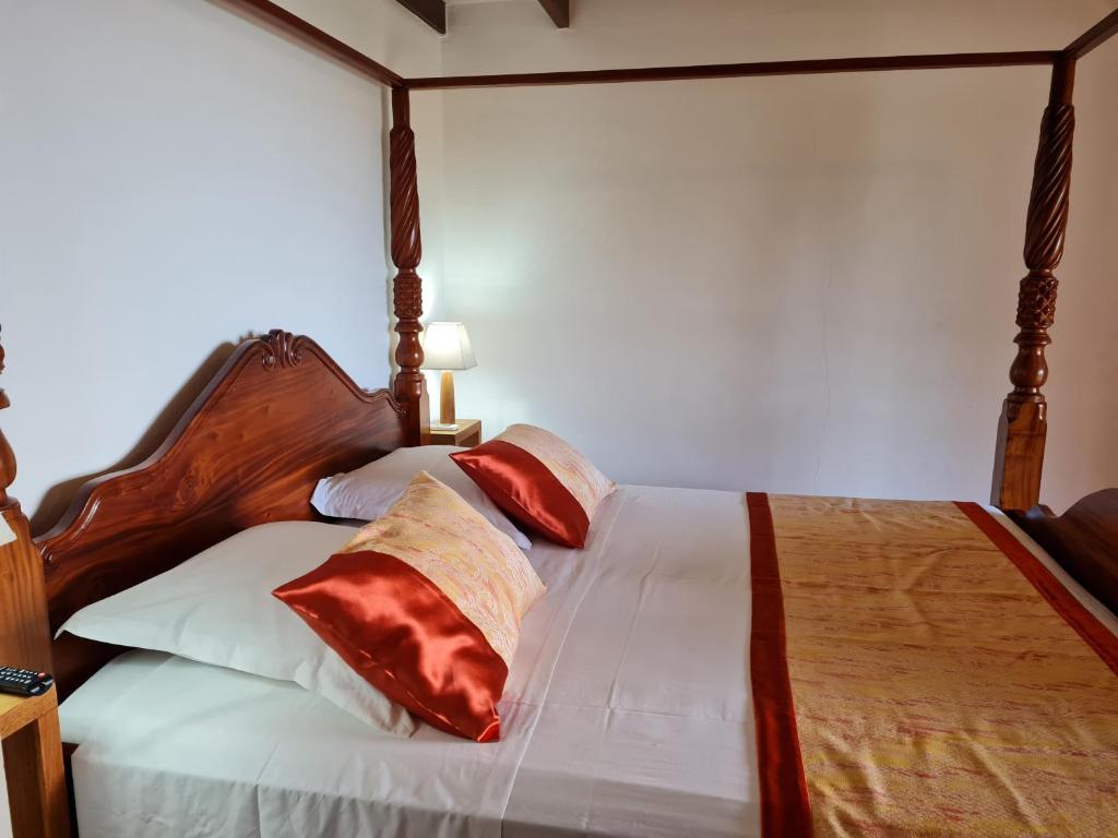 Postel nebo postele na pokoji v ubytování Chambre d'hotes "Villa Rayon Vert"
