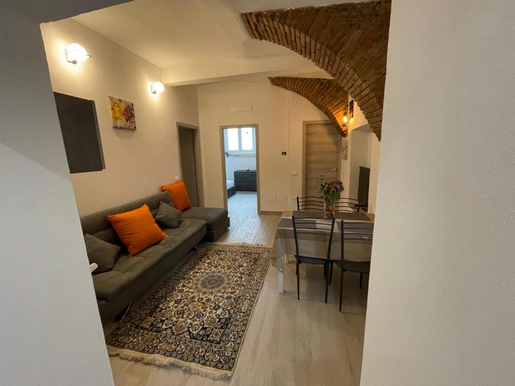 Posezení v ubytování Casa Lakim