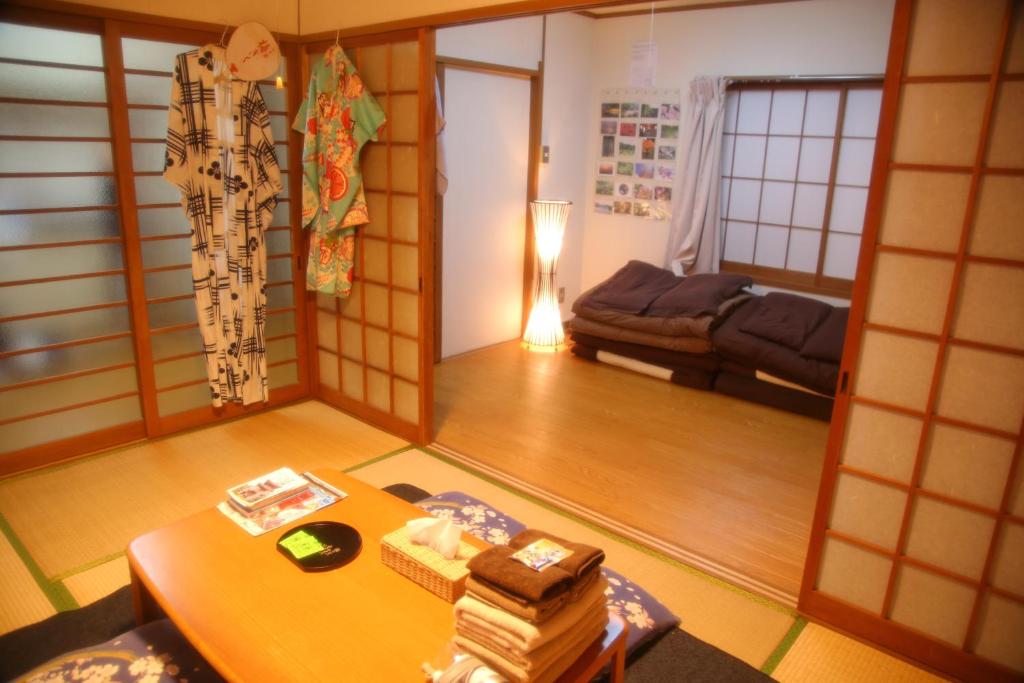 Гостиная зона в Kyoto Home Kiyomizu