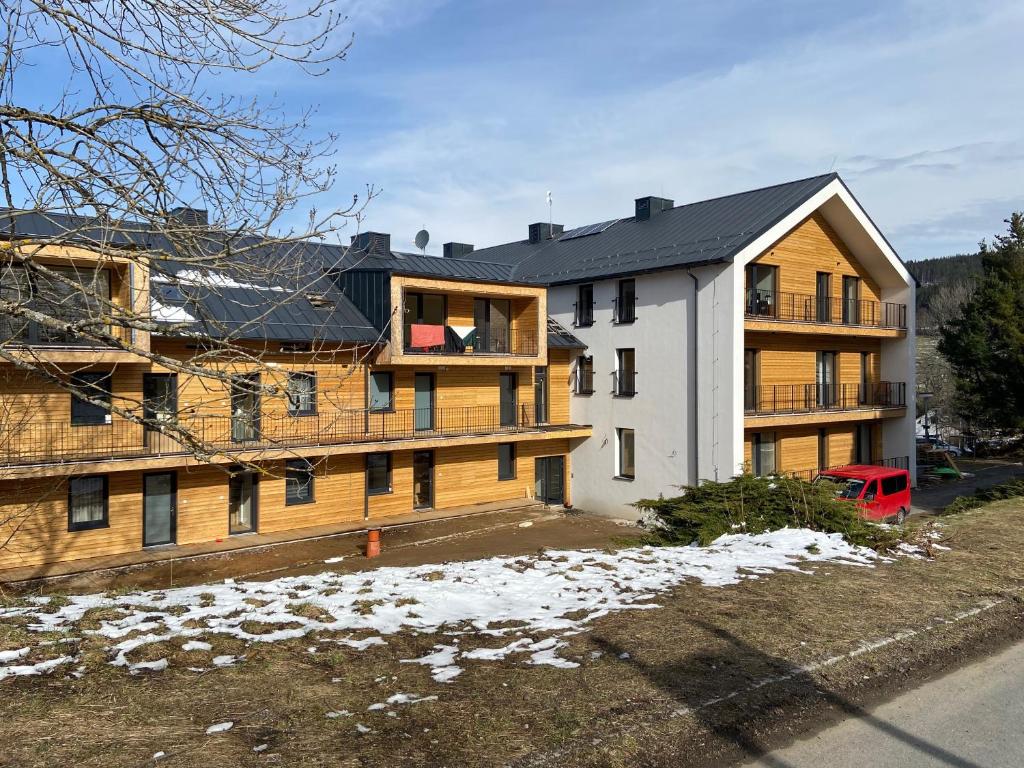 Budova, kde se apartmán nachází