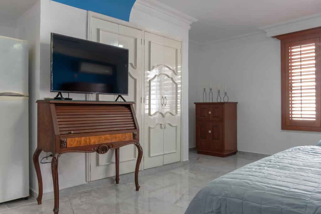TV a/nebo společenská místnost v ubytování Loft Sabalo - Pet Friendly