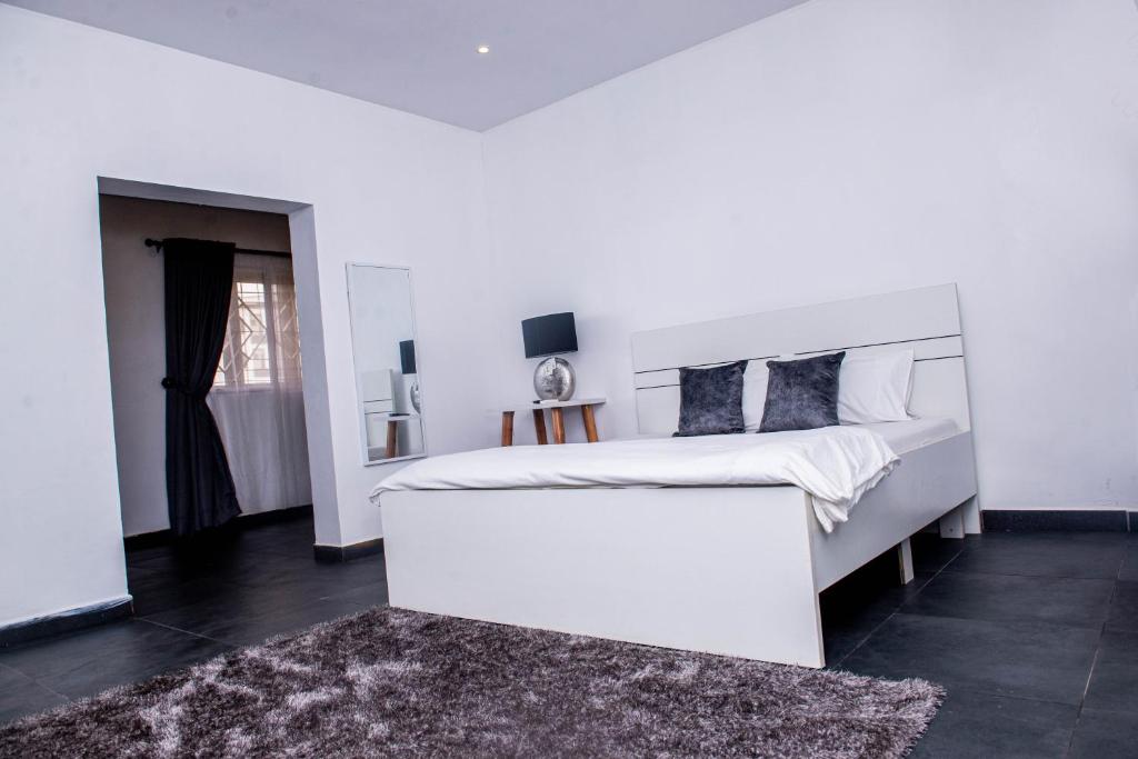 Postel nebo postele na pokoji v ubytování House4