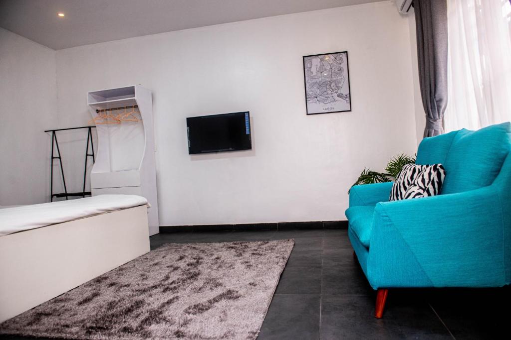 TV a/nebo společenská místnost v ubytování House4