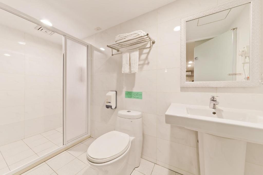 Koupelna v ubytování Hotel 6 - ZhongHua