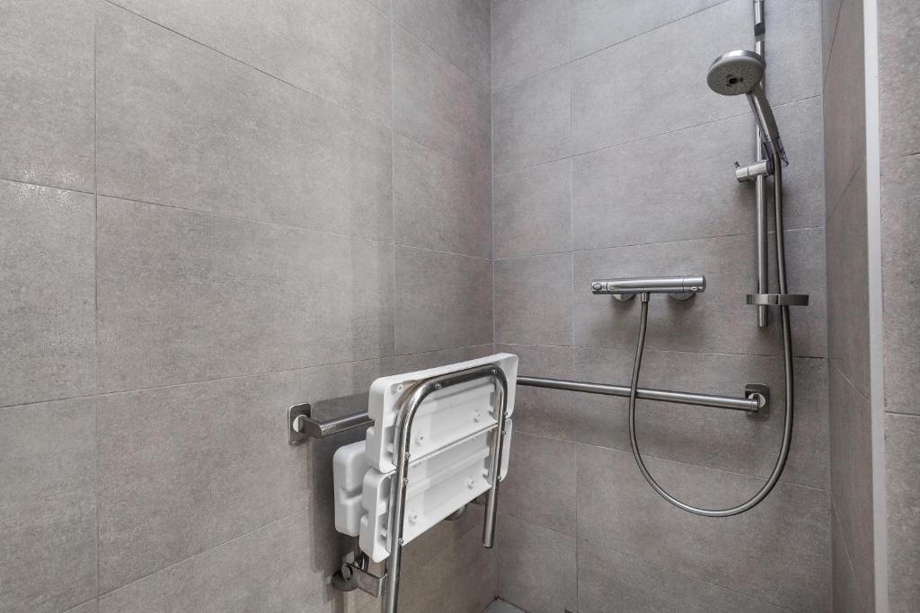 Kúpeľňa v ubytovaní Hotel Olivia