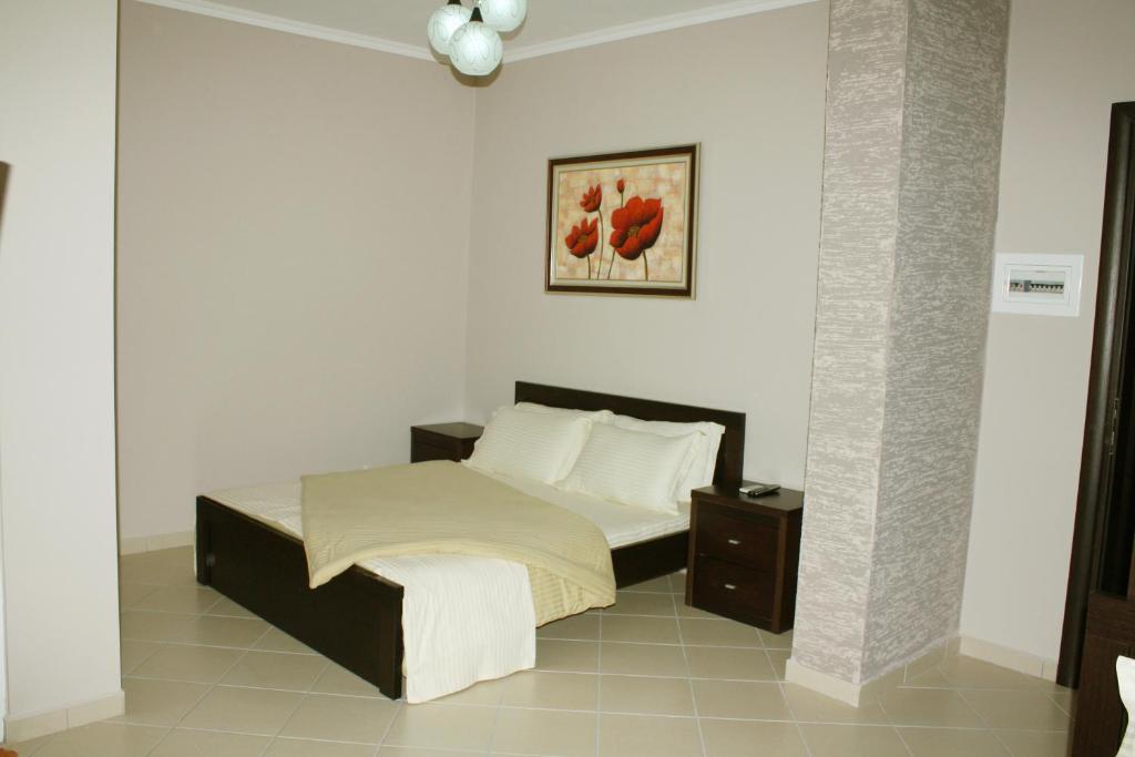 Postel nebo postele na pokoji v ubytování Beva Hotel