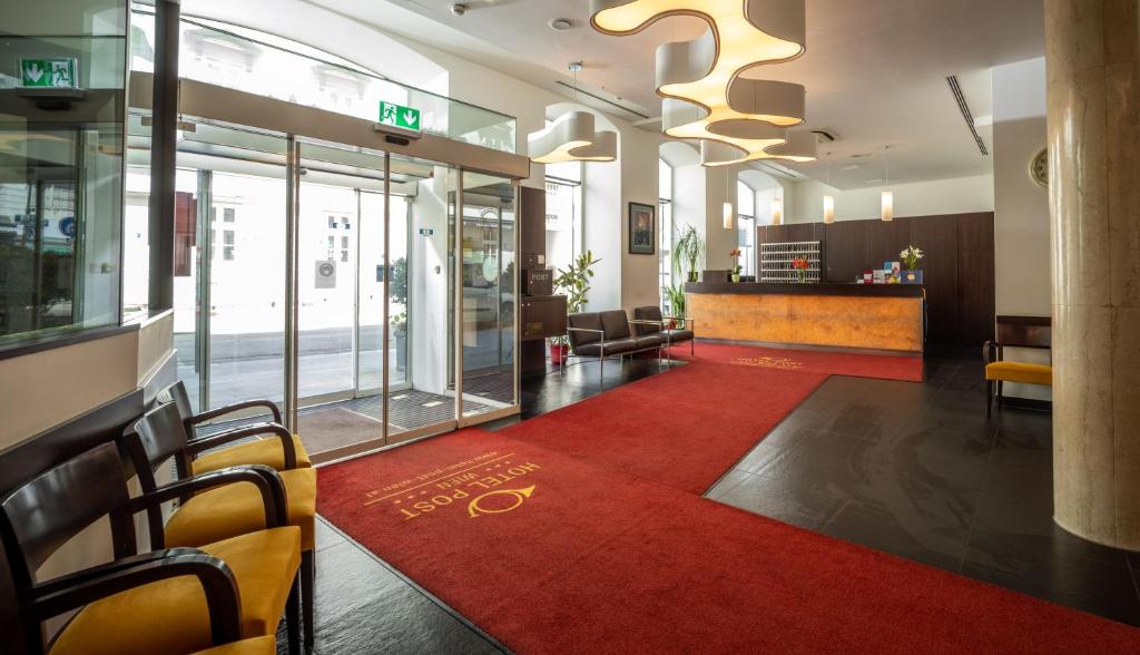 Zona d'estar a Hotel Post Wien
