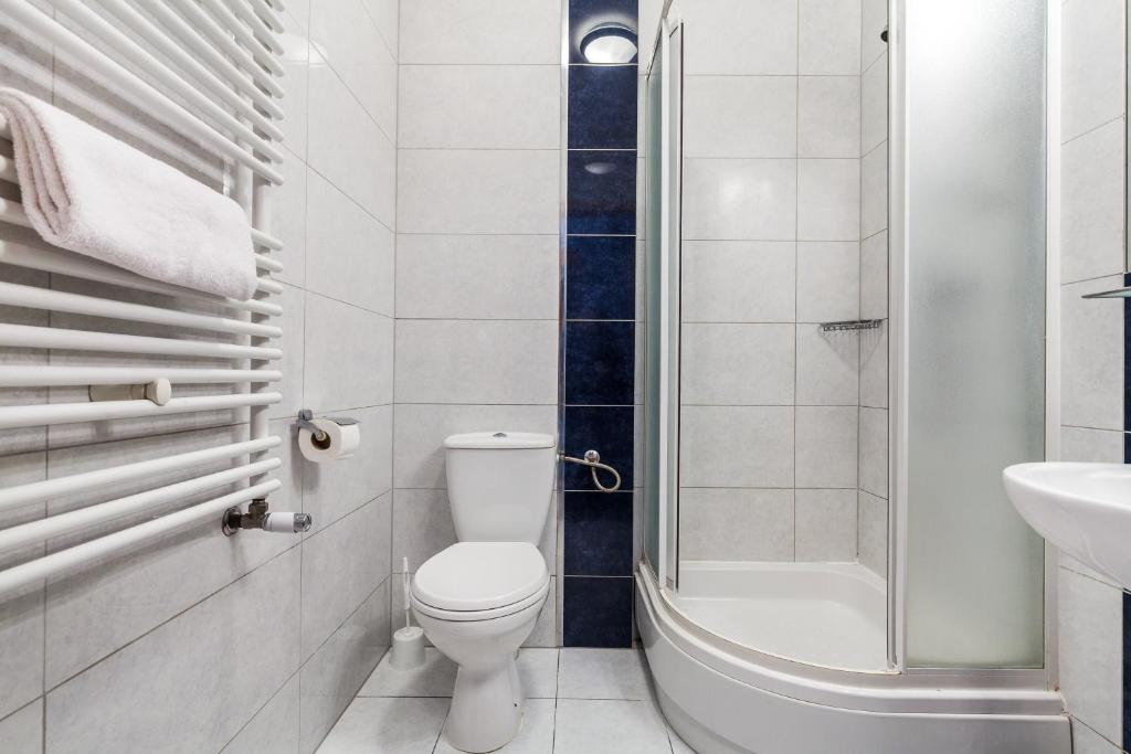 Kúpeľňa v ubytovaní Hotel Olivia