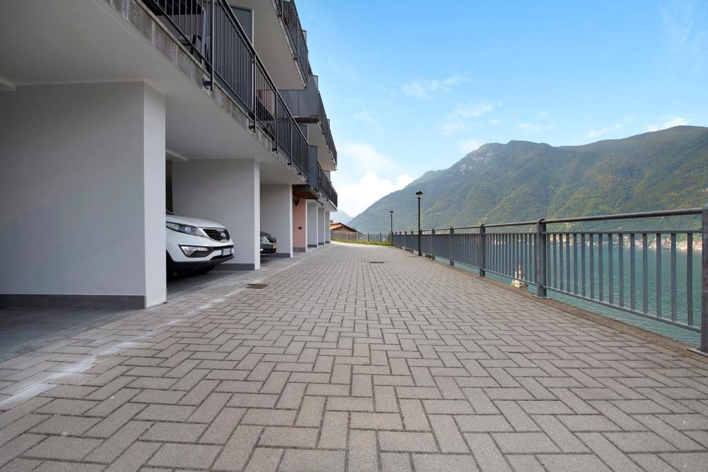 Výhľad na hory alebo výhľad na hory priamo z apartmánu