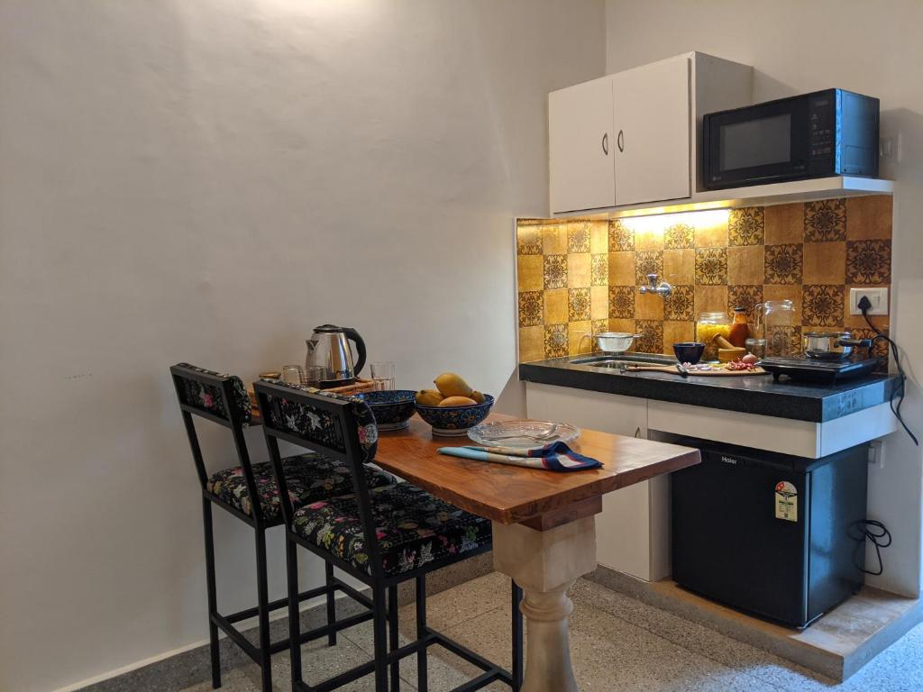 Köök või kööginurk majutusasutuses Mukam, Boutique Homestay