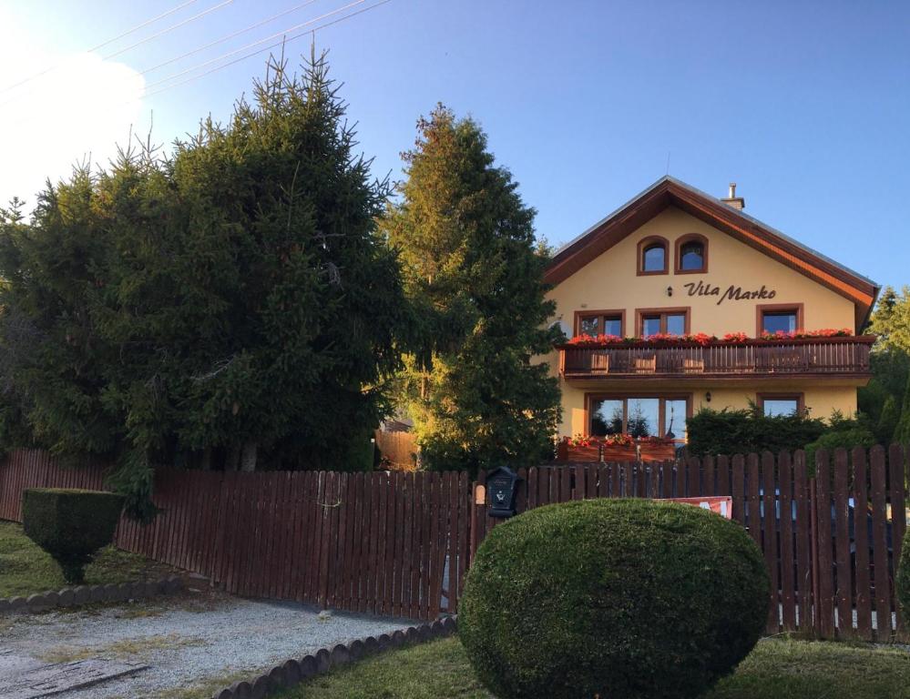 Zahrada ubytování Vila Marko