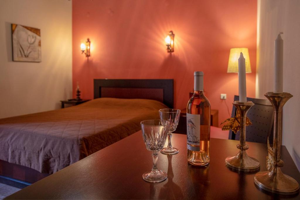 Postel nebo postele na pokoji v ubytování Guesthouse Alexandra