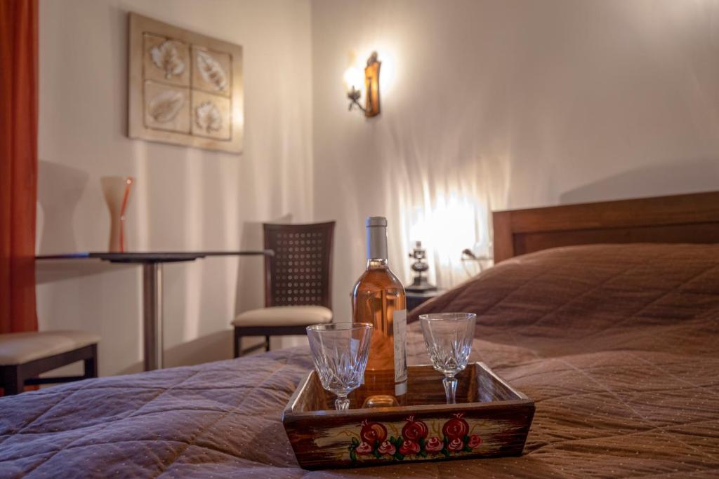 Postel nebo postele na pokoji v ubytování Guesthouse Alexandra