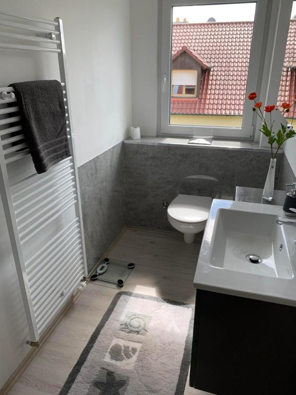 Koupelna v ubytování promedklinik apartment 2