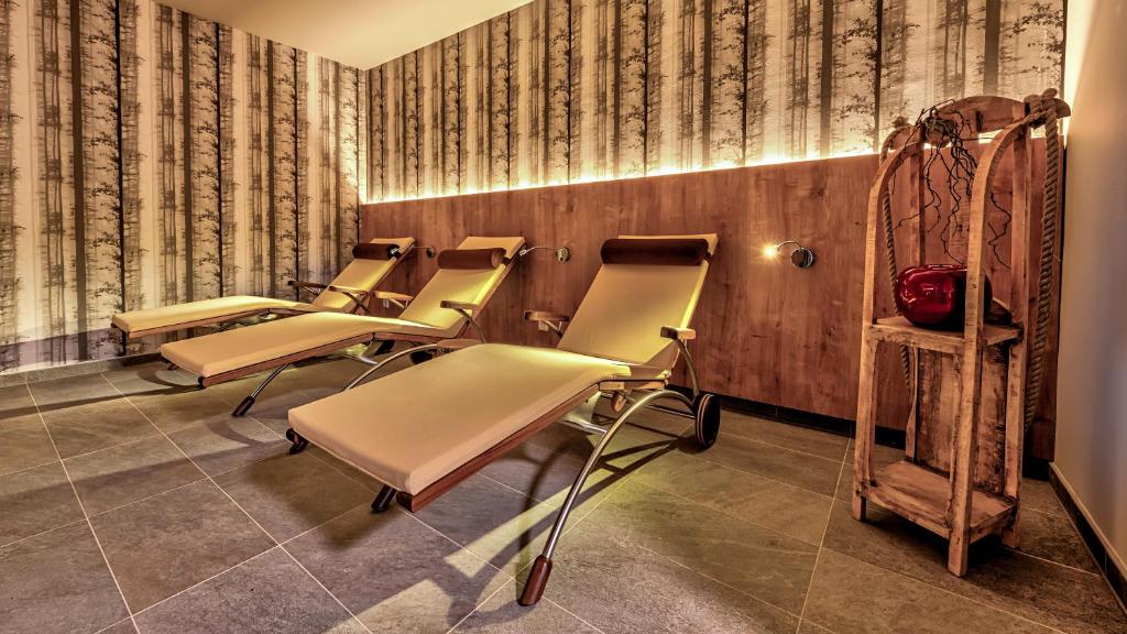 Lázně a/nebo wellness v ubytování Hotel & Pension Traumblick