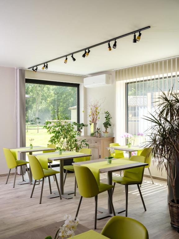 Posezení v ubytování b & b St-Hubert