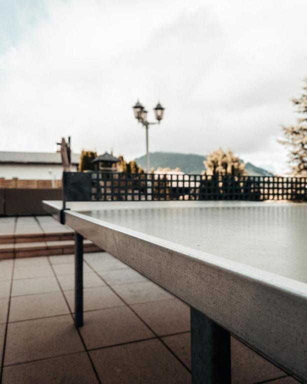 Balkón nebo terasa v ubytování Waldhotel Seefeld