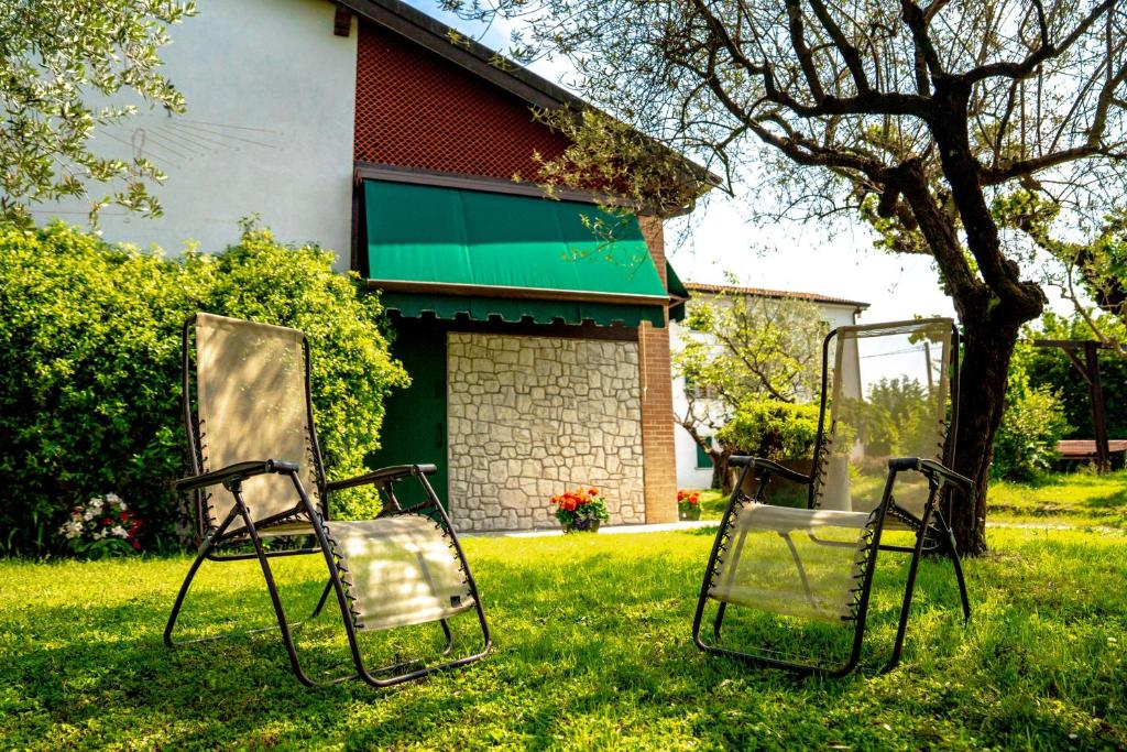 Zahrada ubytování GATTO IN VIGNA