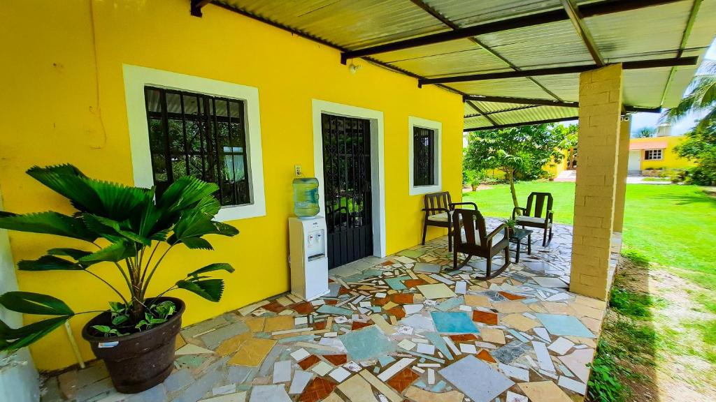 Zahrada ubytování Hotel Quinta Izamal