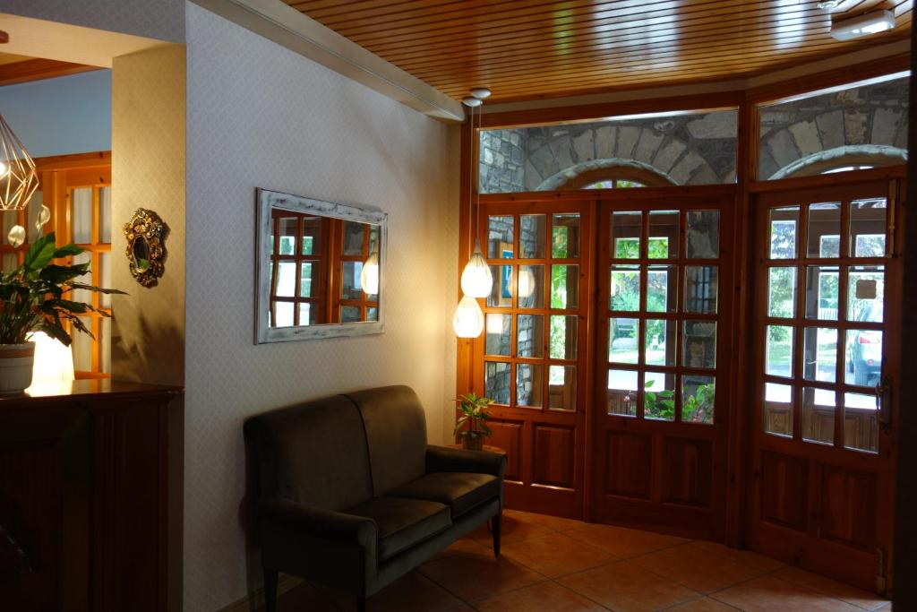 Posezení v ubytování Hotel Abetos
