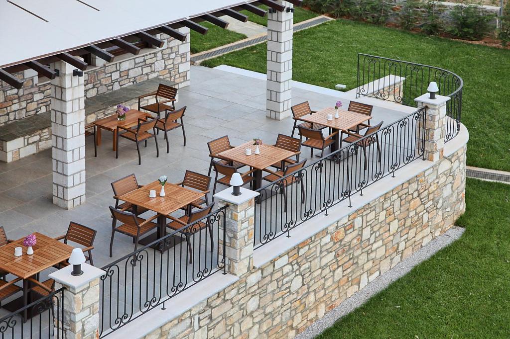Ban công/sân hiên tại Theta Hotel Pelion