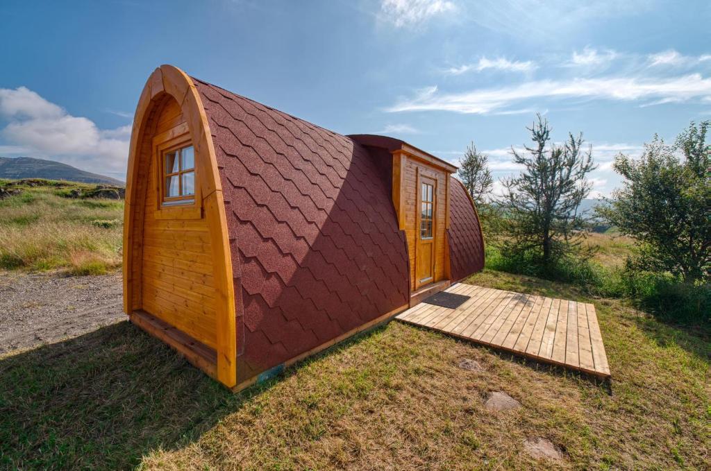 Fossatun Camping Pods & Cottages - Sleeping Bag Accommodation, Fossatún –  Tarifs 2024