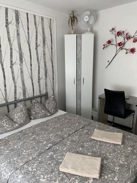Postel nebo postele na pokoji v ubytování Hostel Nuremberg