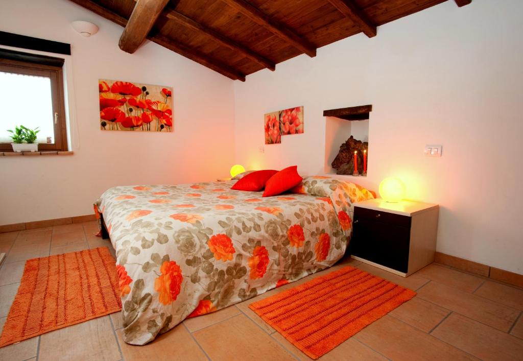 Postel nebo postele na pokoji v ubytování B&B Del Prato