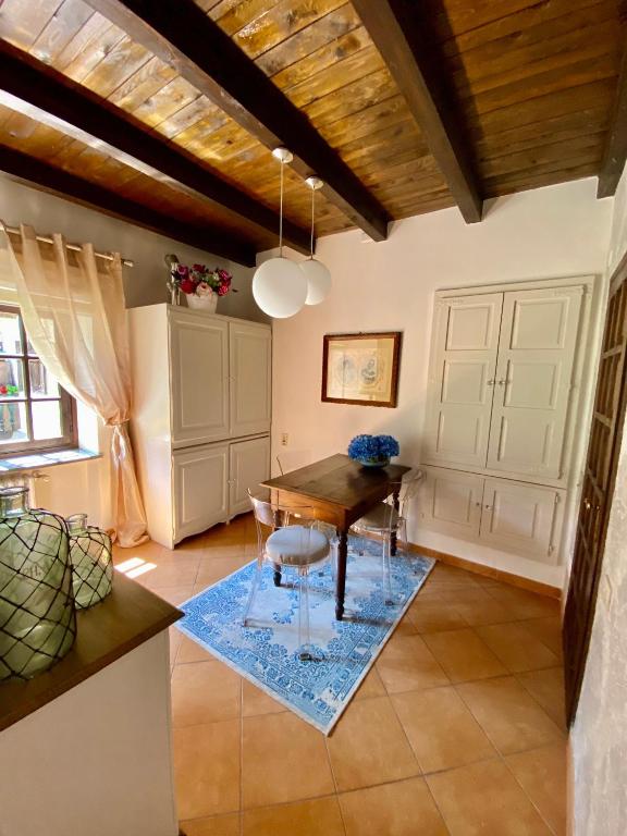 Posezení v ubytování Ancienne Maisonnette