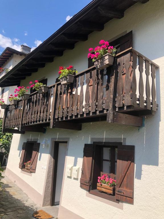 Balkón nebo terasa v ubytování Ancienne Maisonnette