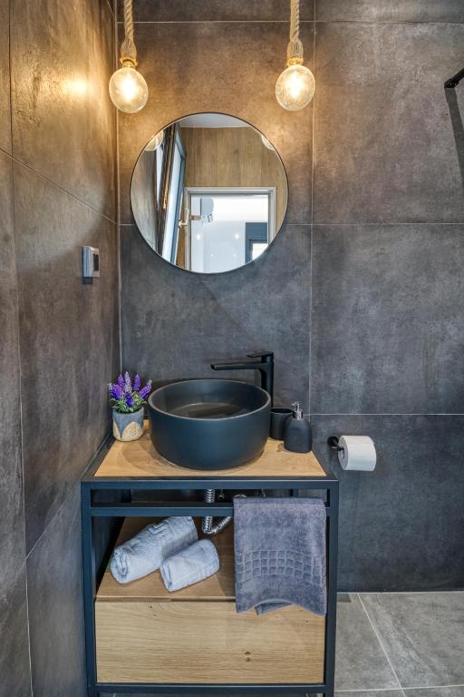Koupelna v ubytování Terra Secreta Luxury Villas