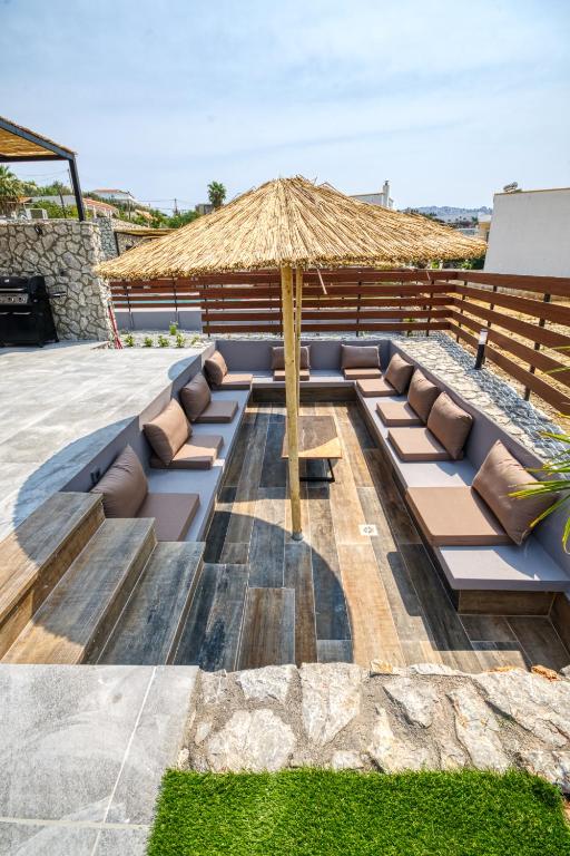 Posezení v ubytování Terra Secreta Luxury Villas