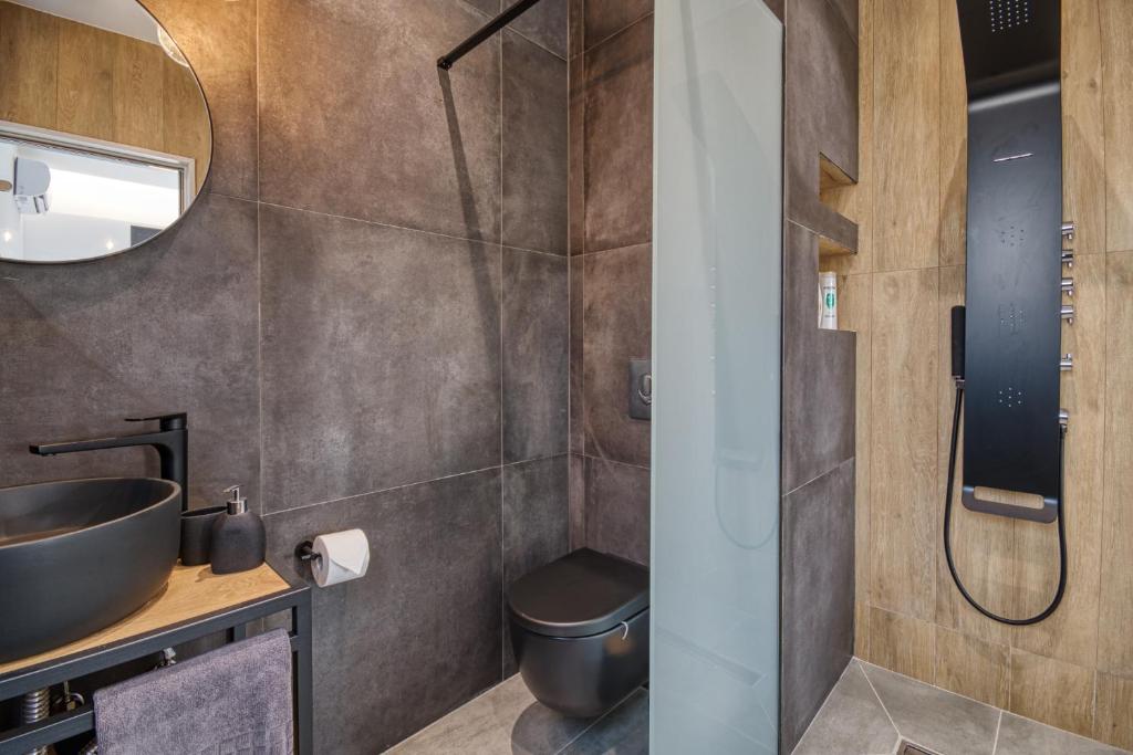 Koupelna v ubytování Terra Secreta Luxury Villas