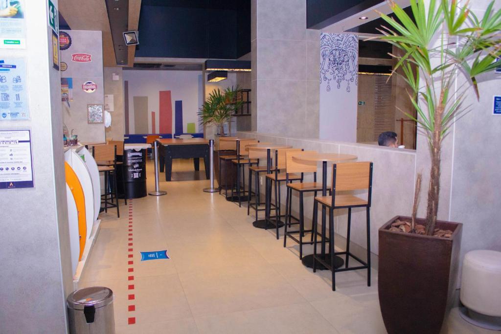 Restaurace v ubytování ibis budget Manaus