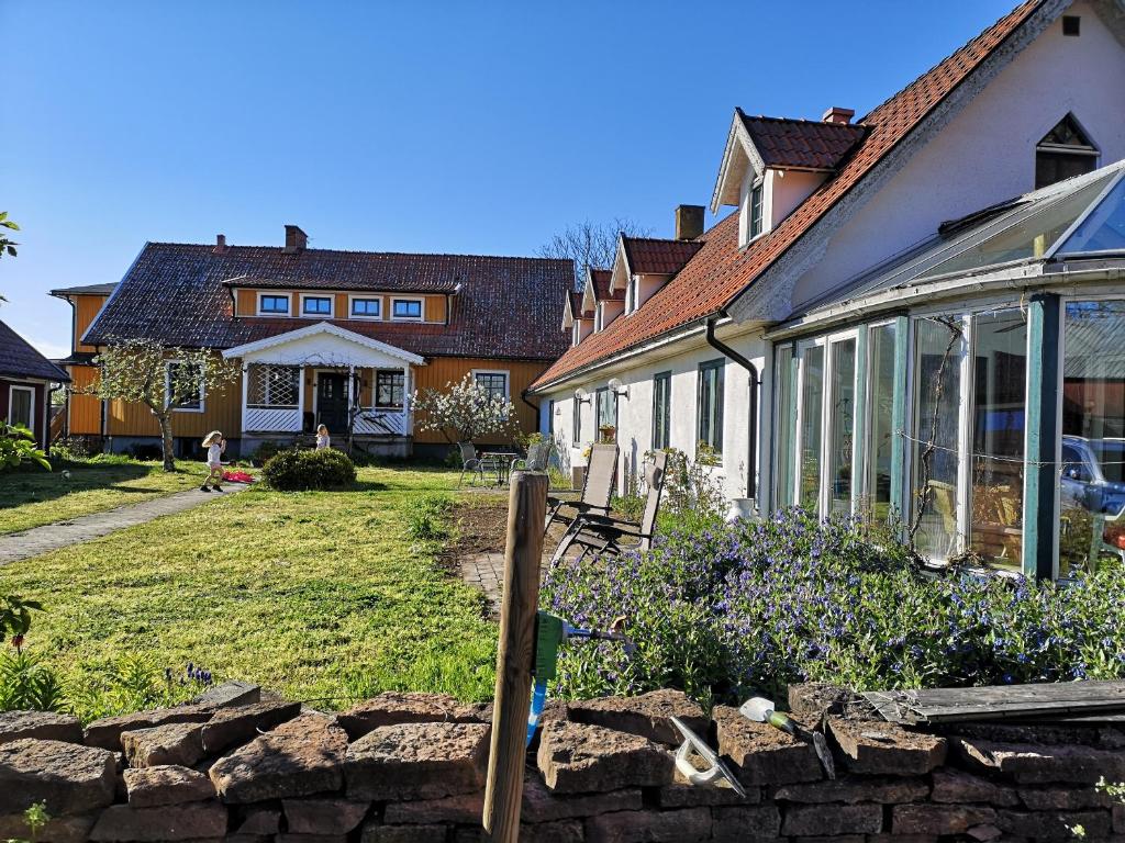 Zahrada ubytování Wannborga Vingård