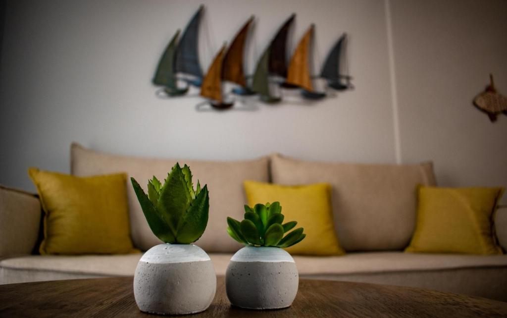 Posezení v ubytování Ikaros Art Hotel
