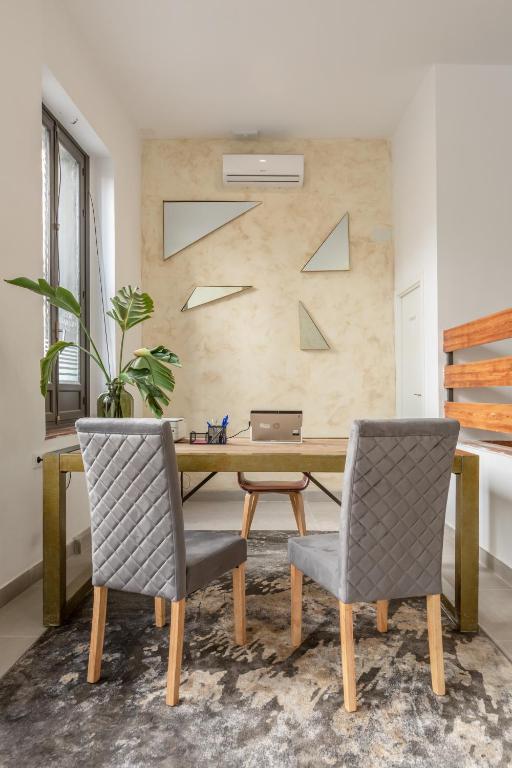 Posezení v ubytování Villamarta Boutique Rooms